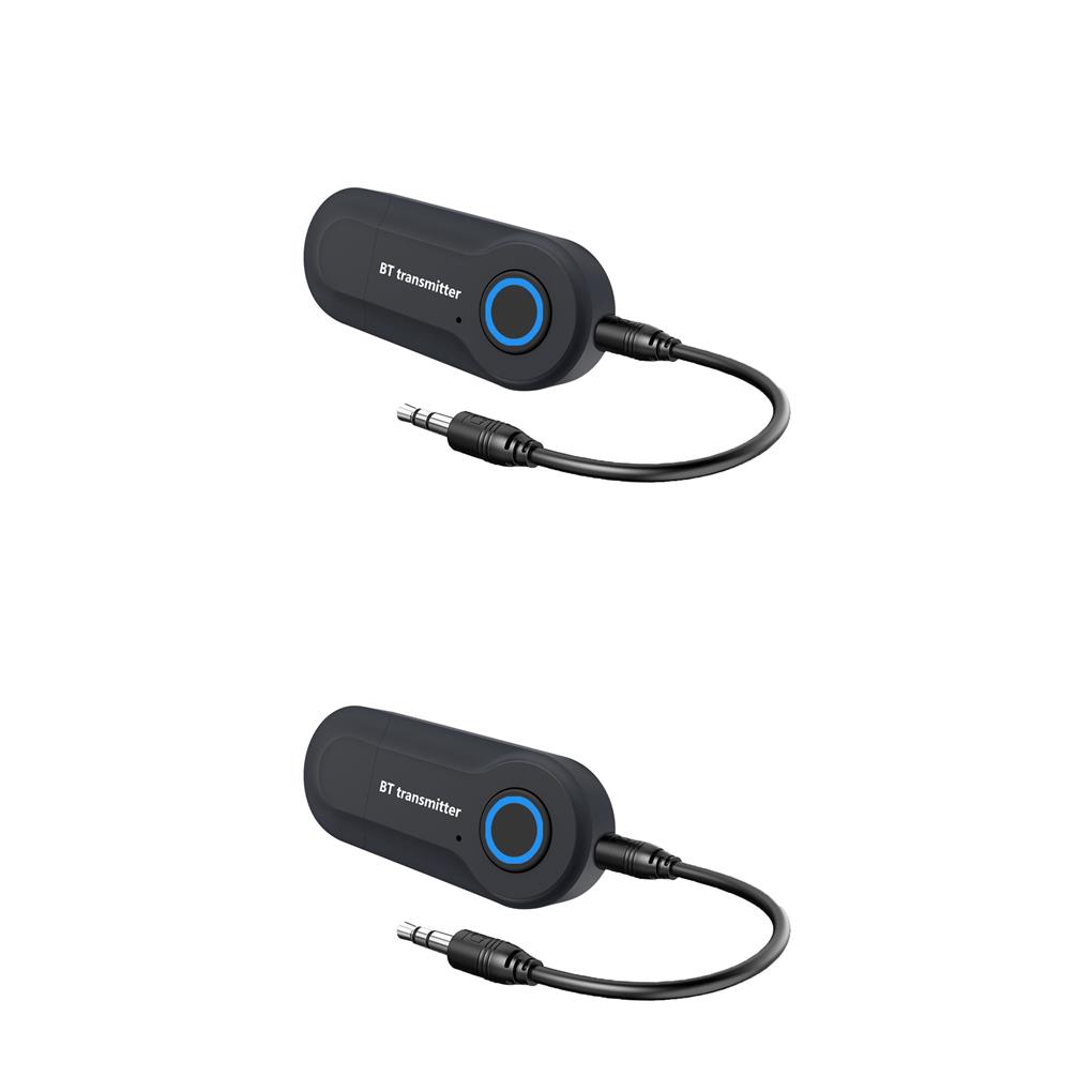 1/2/3/5 USB Audio Receiver Portable Bluetooth-compatible Detachable Interface Adapter Transmitter Music Television Household 3.5mm