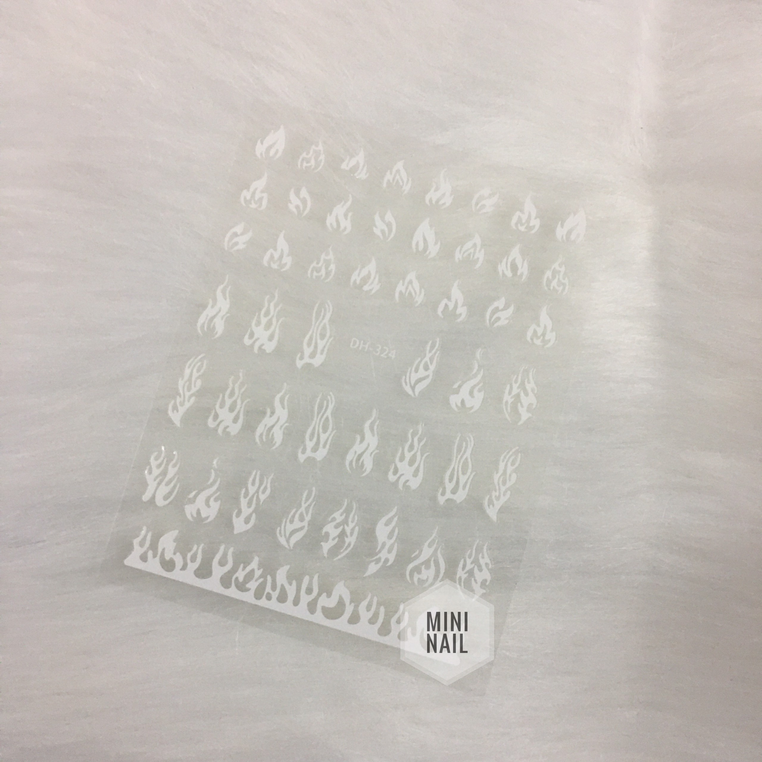 Sticker nail dán móng tay hình ngọn lửa, miếng dán móng tay hình ngọn lửa