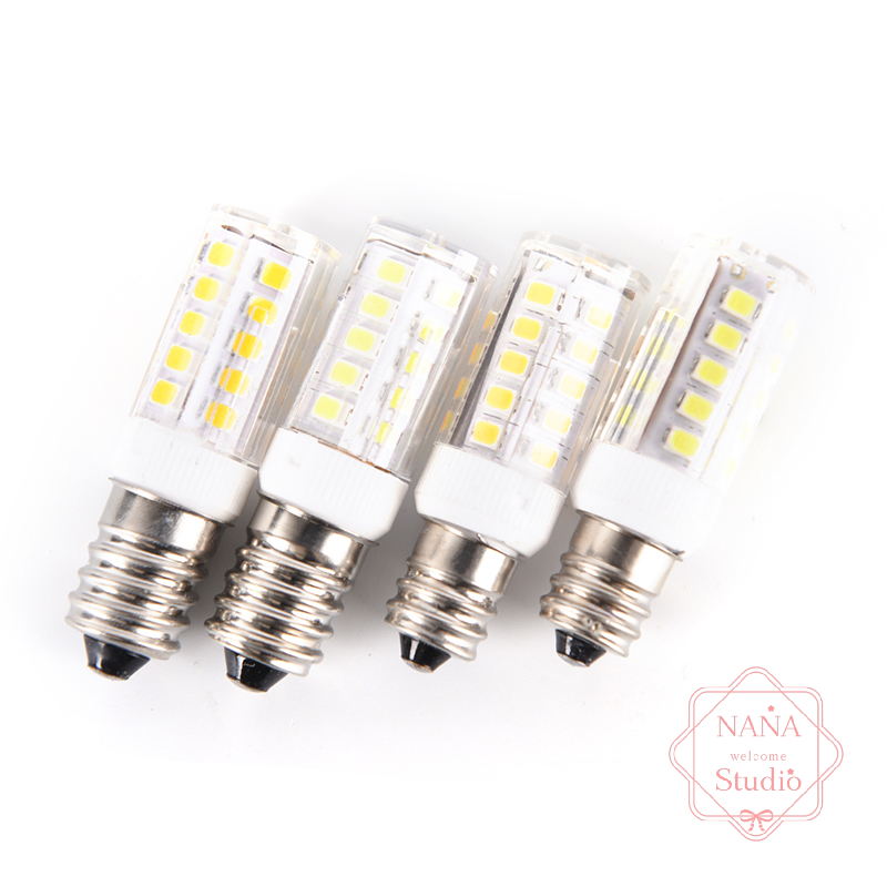 NANA E12 E14 Mini Dimmable dẫn ánh sáng đèn chùm Spotlight tủ lạnh tủ lạnh đèn