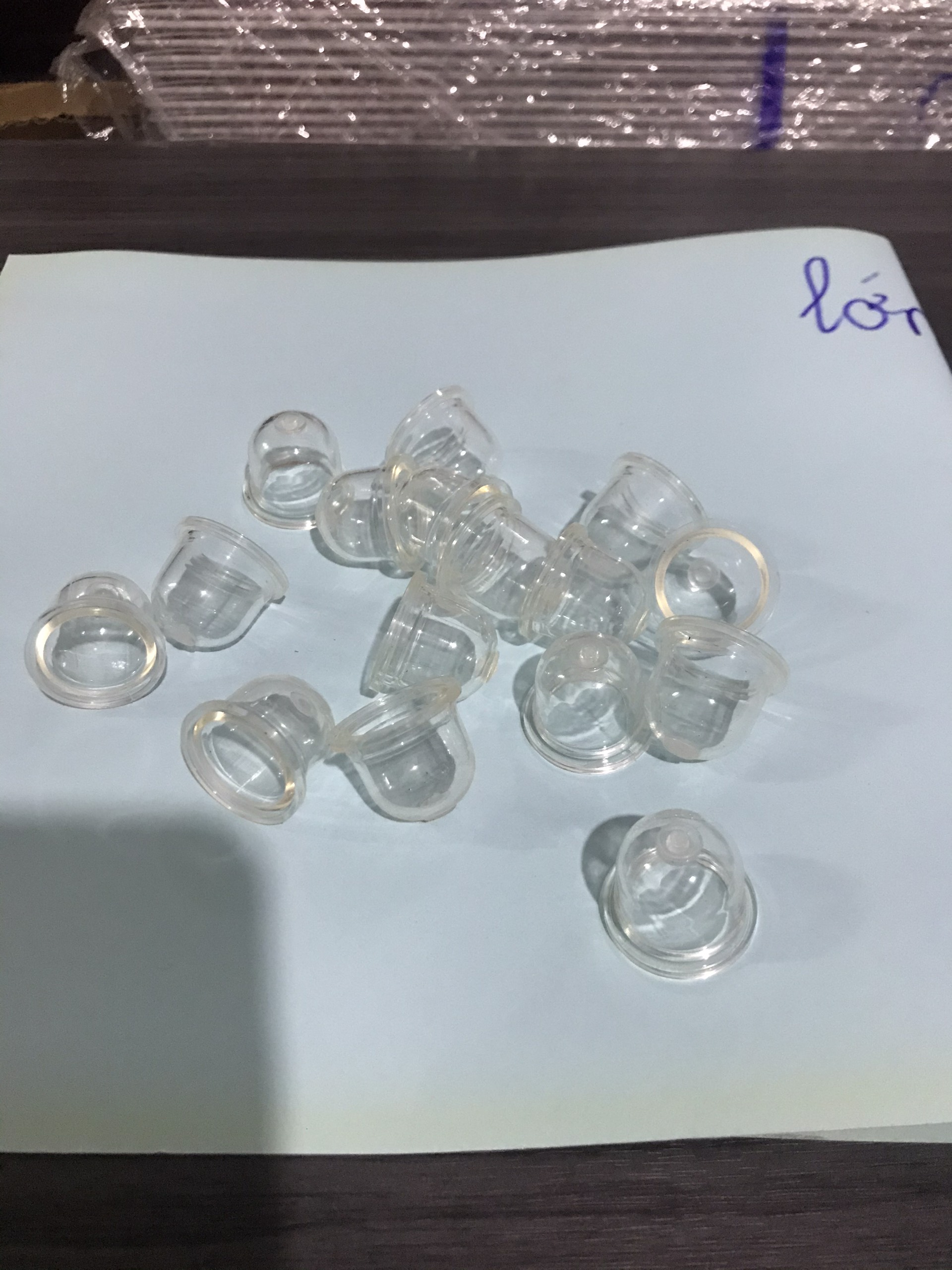 ( 5 CÁI) Vú bơm bình xăng con máy cắt cỏ./ Núm bơm xăng.
