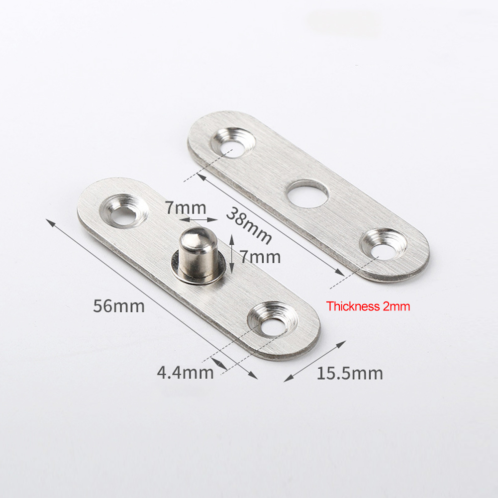 Hittime 360° Rotation Heavy Duty Door Pivot Hinge Stainless Steel Concealed Revolving Door Hinge Funiture Hardware