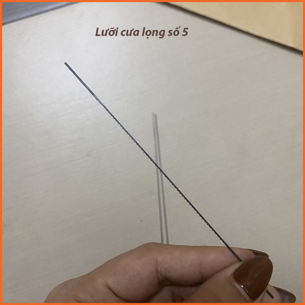 Lưỡi cưa lọng chỉ cầm tay mini dài 13cm size số 2, 4, 5