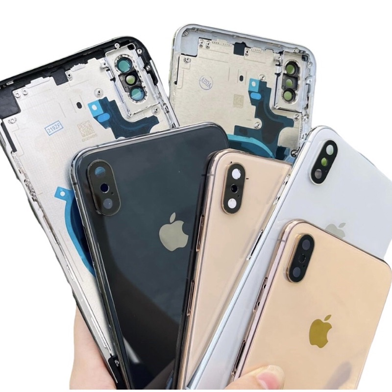 Vỏ sườn zin new thay máy XSMax ( 3 màu trắng, đen, vàng )