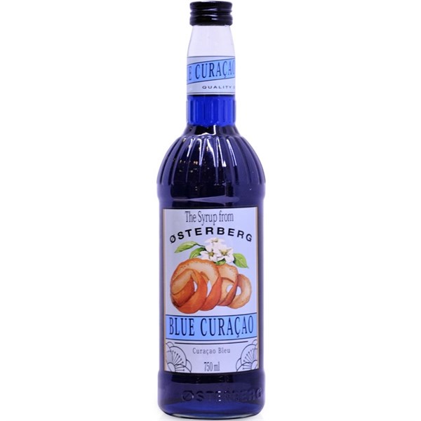 Syrup Osterberg Blue Curacao (Blue Curacao Syrup) 750 ml - SOS003