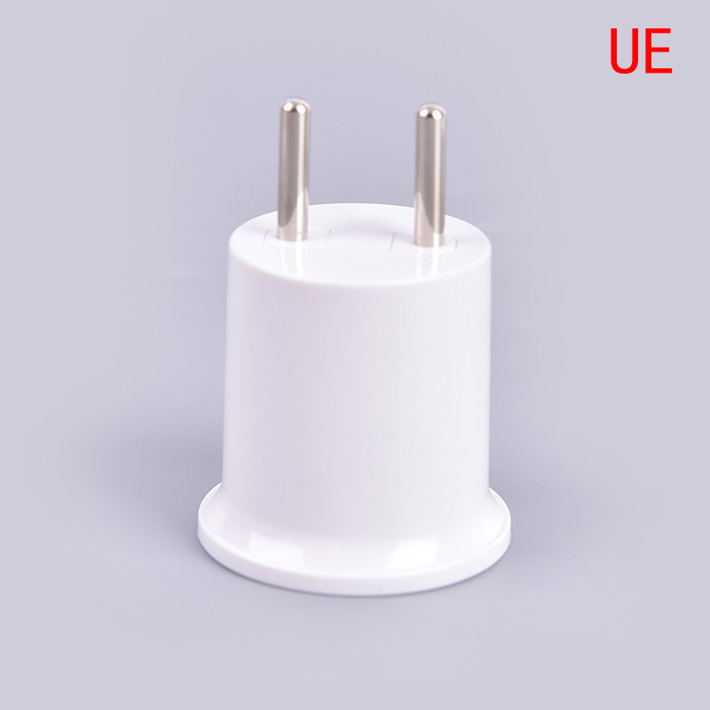 E27 lamp base to eu/us plug socket lamp holder converter adapter light bulb lamp