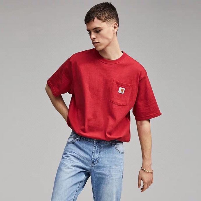 Carhartt K87 Áo Phông Có Túi Bên
