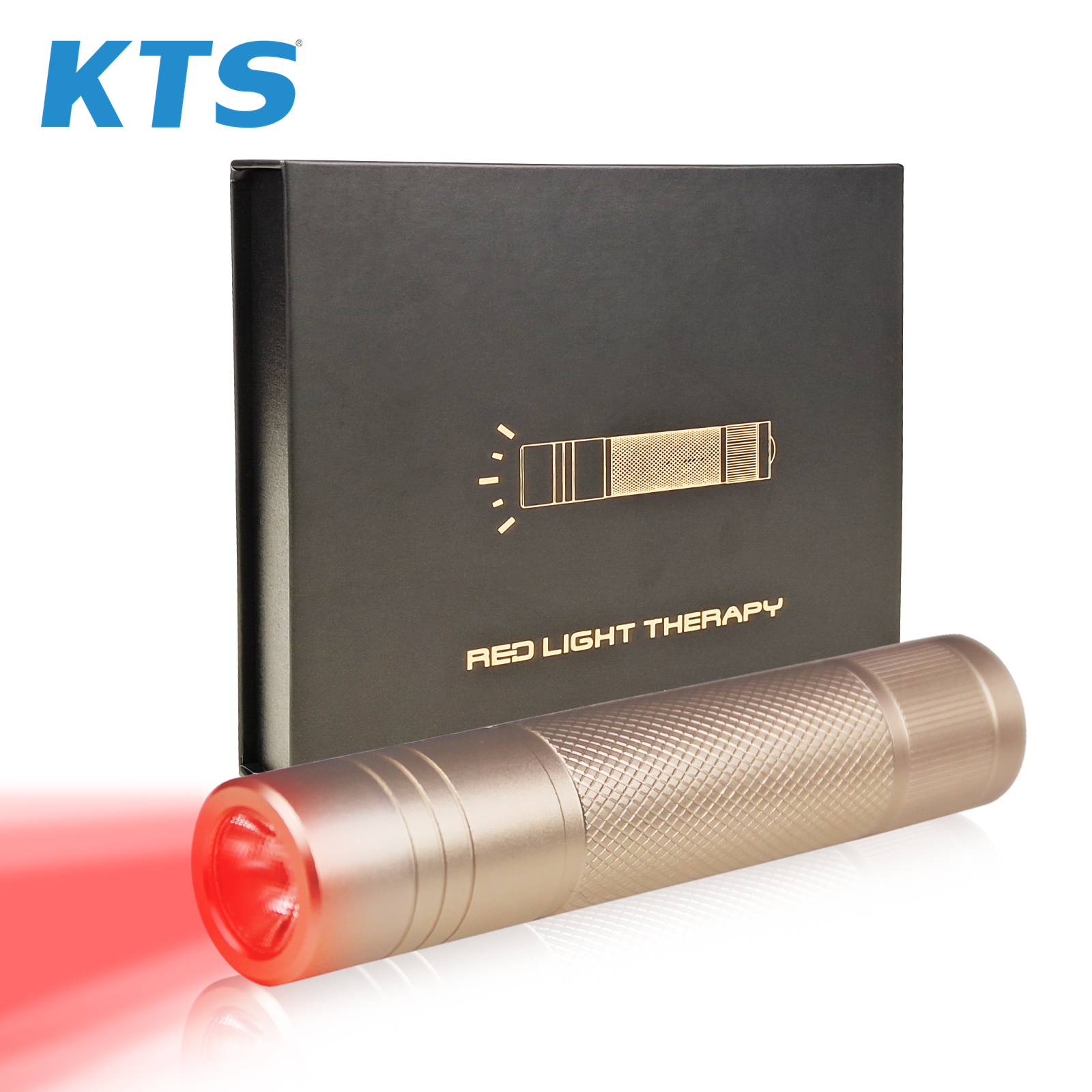 [Fast delivery]KTS original Handheld Infrared Light Therapy Torch Therapy Lamp 660nm LED Red