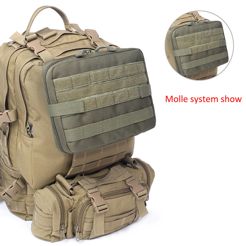 Túi Chiến Thuật Hệ Thống EDC Túi Ba Lô MOLLE Túi Nylon 1000D Chống Nước Đa Năng Thể Thao Ngoài Trời XY18
