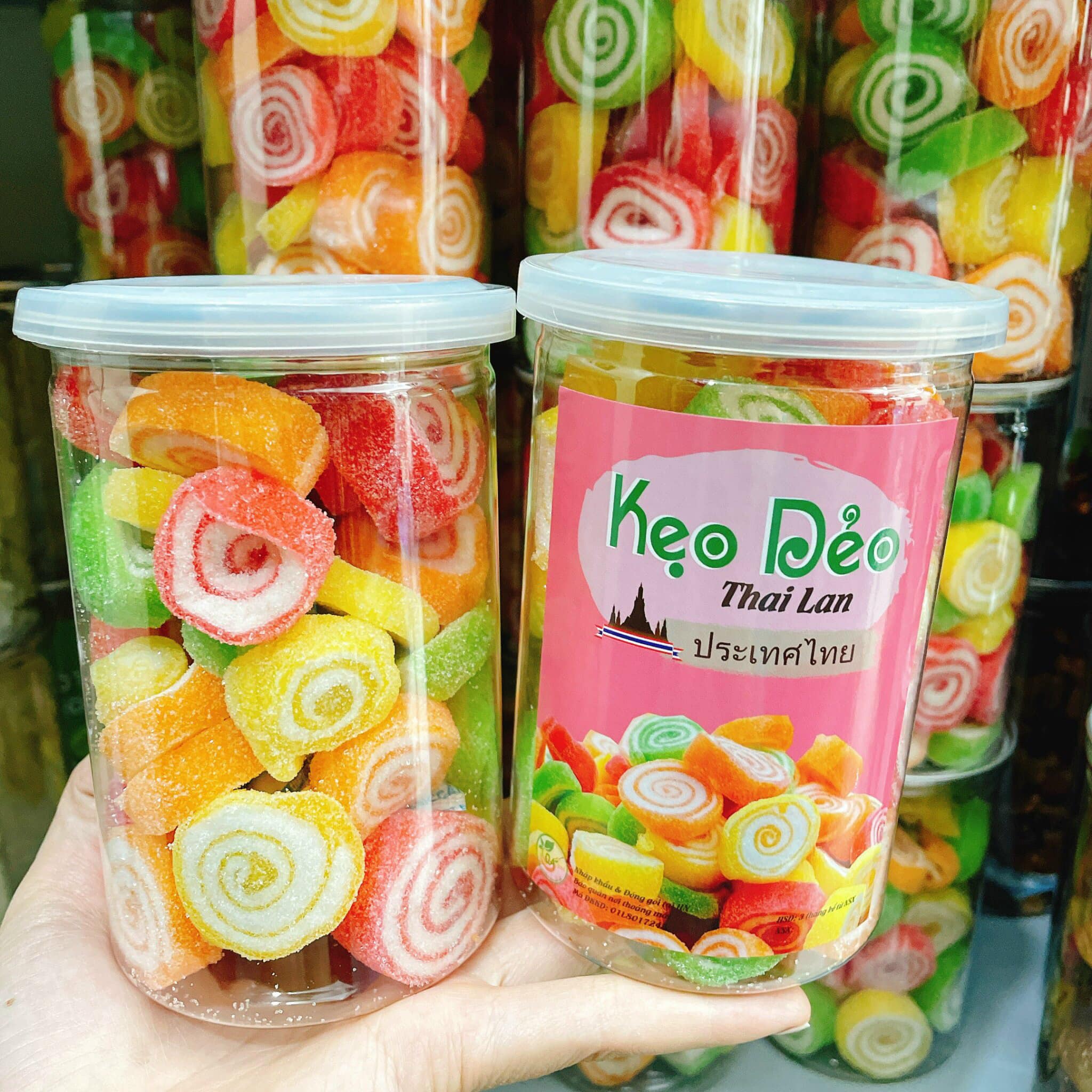 Kẹo Dẻo Xoắn Thái Lan