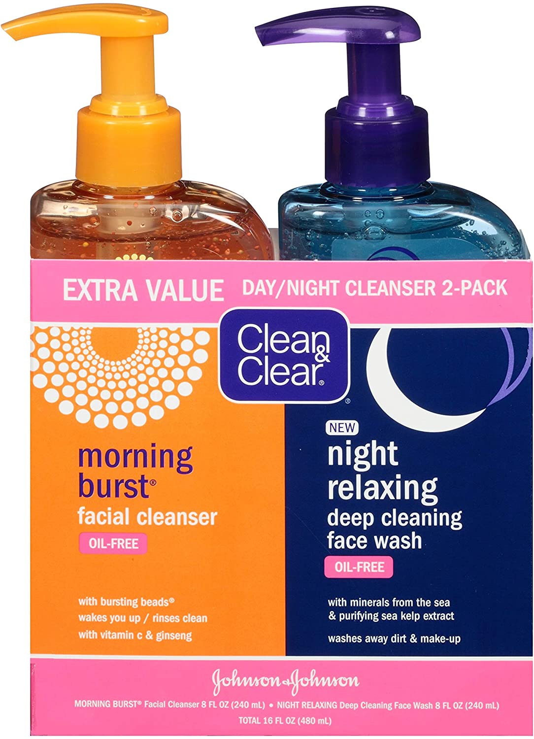 johnson johnson face wash