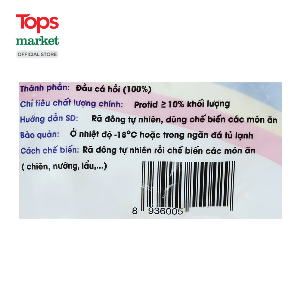 Đầu Cá Hồi Tân Hải Hòa 500-600G