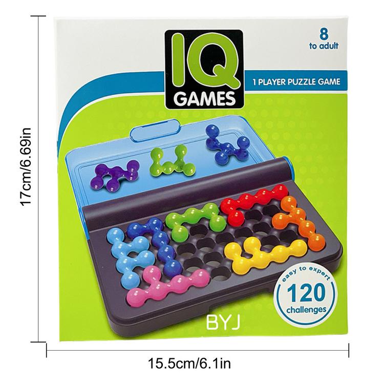 120 Challenges Smart IQ Games Focus 3D Puzzle Logical thinking
