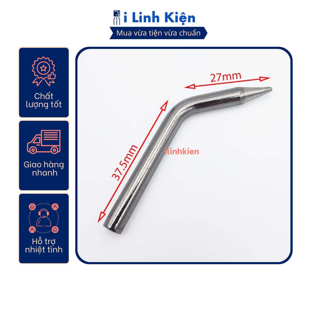 Đầu mũi hàn 60W cong chất lượng tốt