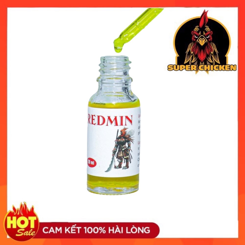 REDMIN VÀNG ( loại thông dụng ) dinh dưỡng cho gà đá 20ML