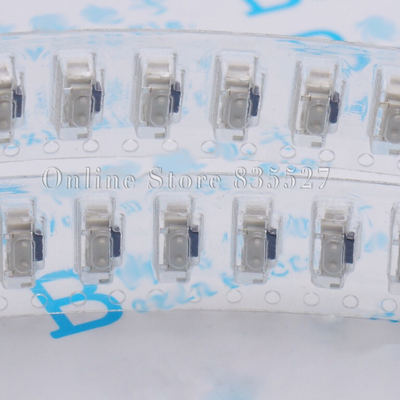 【TrendGlobe】150pcs/reel/lot 3*6 large side buttons Jack switch 3*6*3 ...