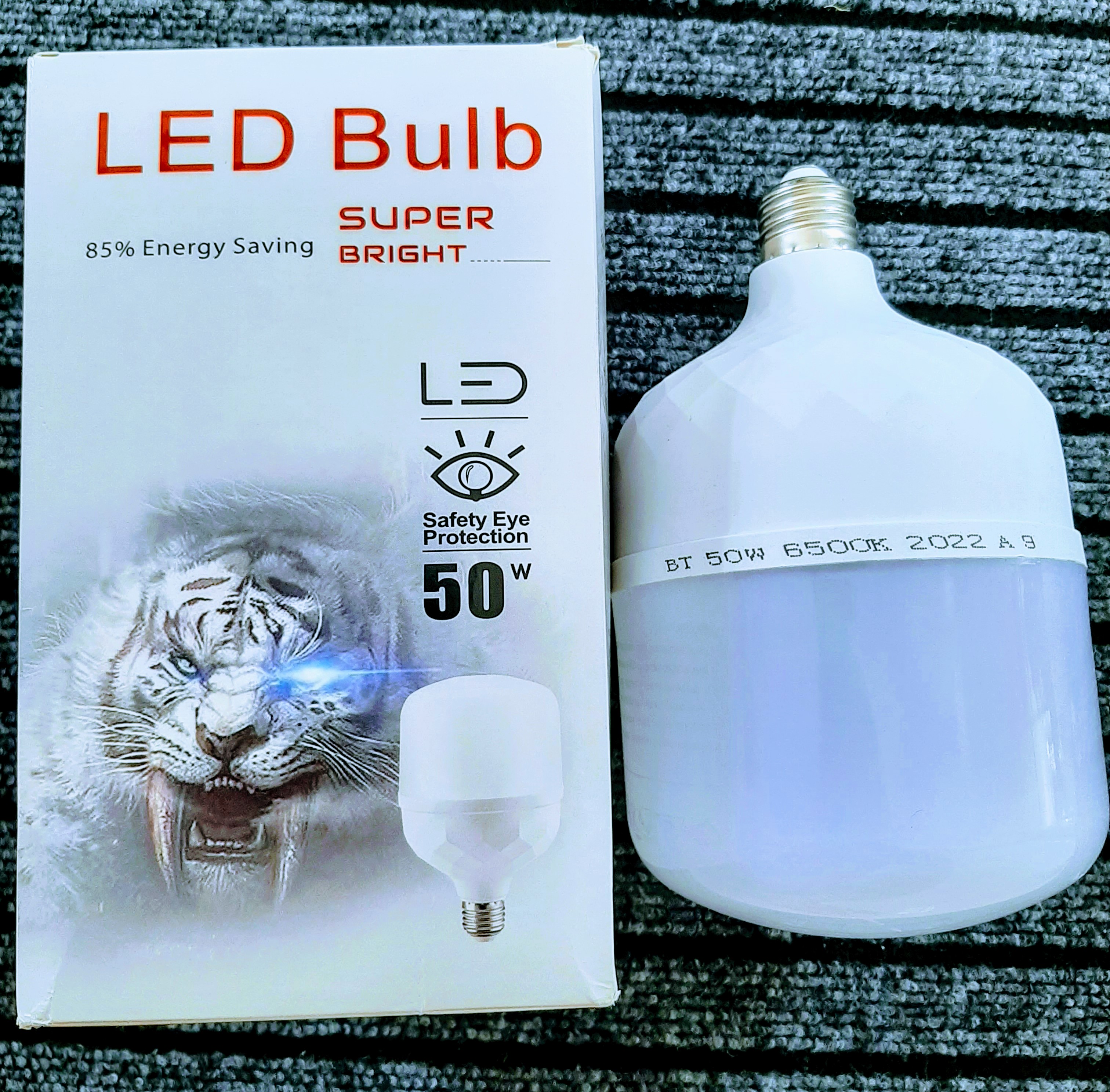 Bóng đèn led trụ led buld 50w loại to rẻ siêu sáng siêu tiết kiệm