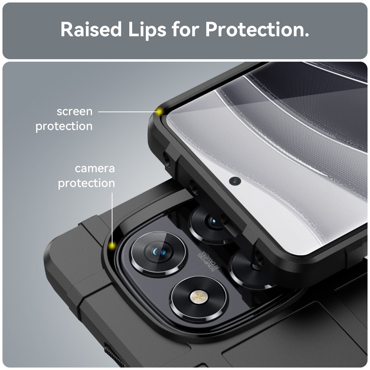Xiaomi Redmi Note 14 Pro Plus 5G Shield Drop-Proof Phone Case.