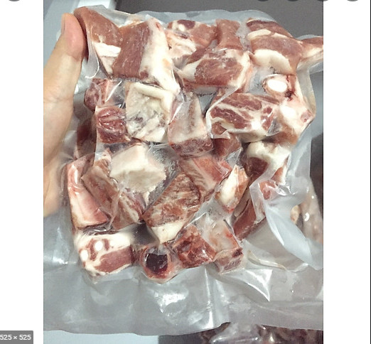 1kg (2 túi) xương sườn sụn bò thơm ngon (nấu nước lèo, lẩu bò, bún bò...)