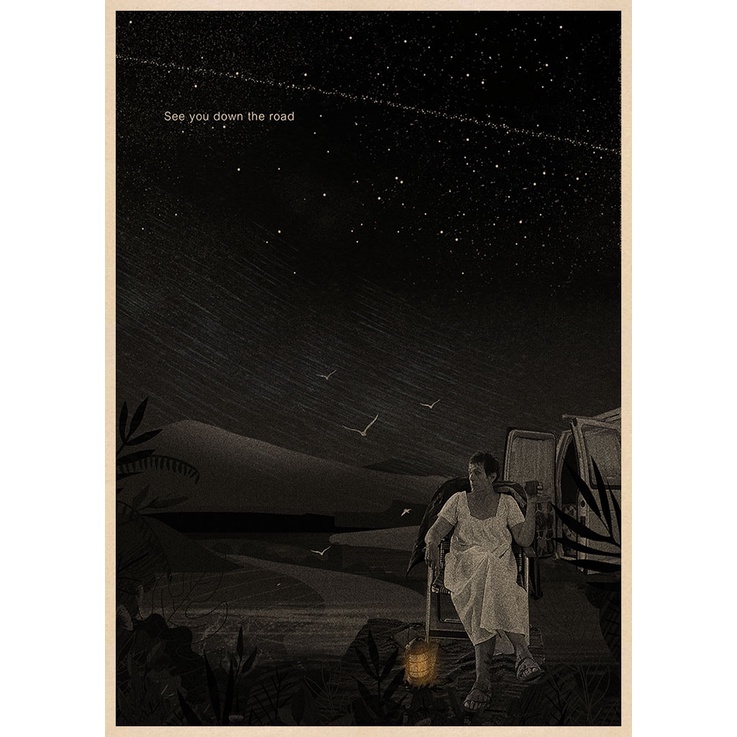 Poster Giấy Dán Tường Trang Trí Phong Cách Vintage MS: 238