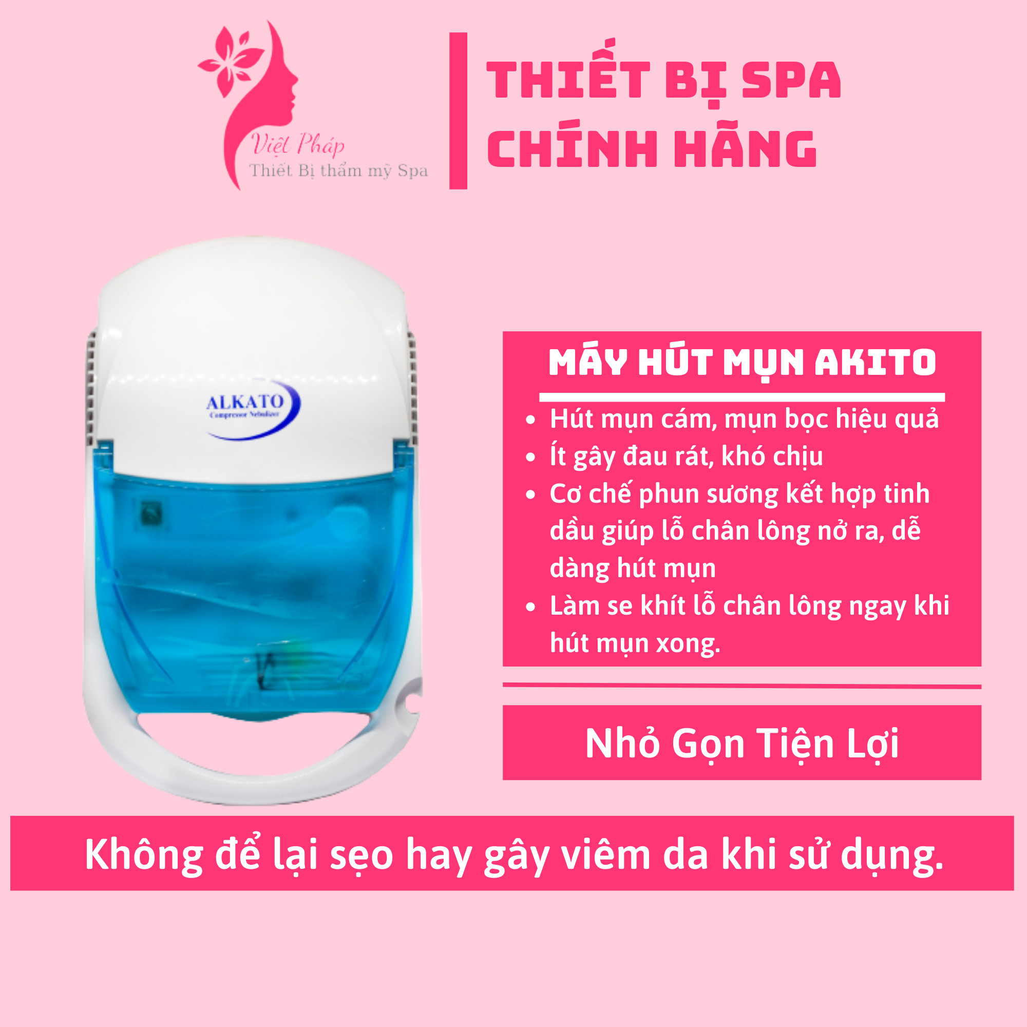 Máy hút mụn đầu đen mụn cám spa
