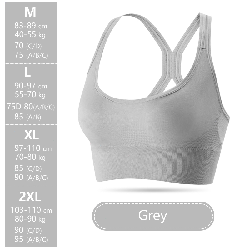 Sport Bra Tanpa Kawat Sport Bh Gym Bra Sport Bra Olahraga Wanita 2021 -  oranye, L (36/80-38/85) di Waktu Glamor | Tokopedia