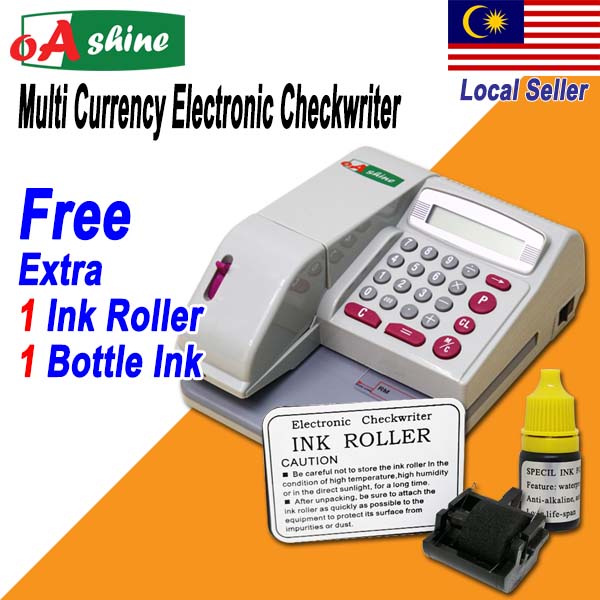 Electronic Cheque Writer / Electronic Check Writer / Multi Currency