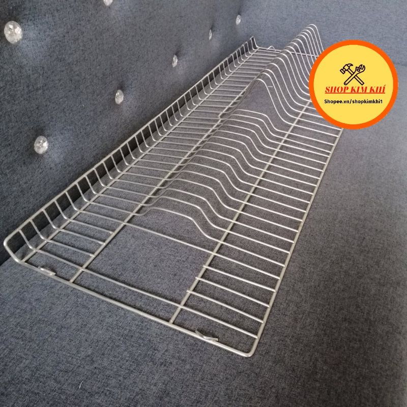 Giá kệ để úp bát đĩa chén ly lắp tủ bếp inox