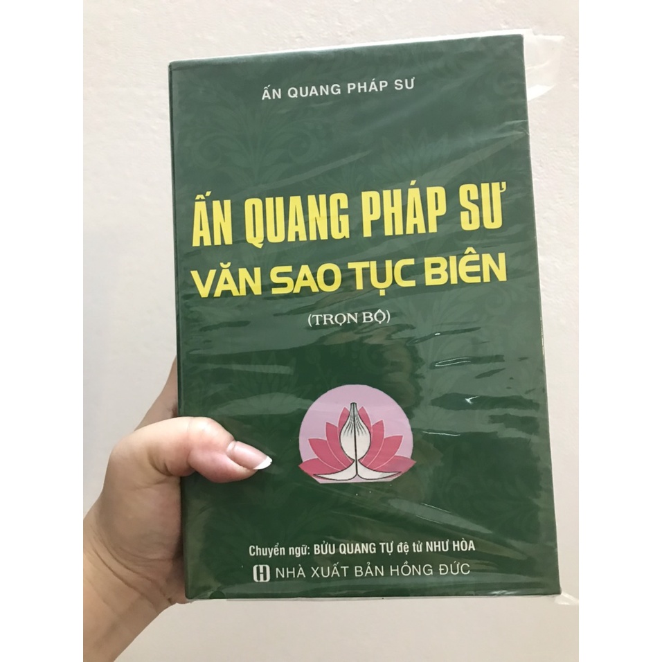 Sách - Ấn Quang Pháp Sư Văn Sao Tục Biên (trọn bộ 2 cuốn)