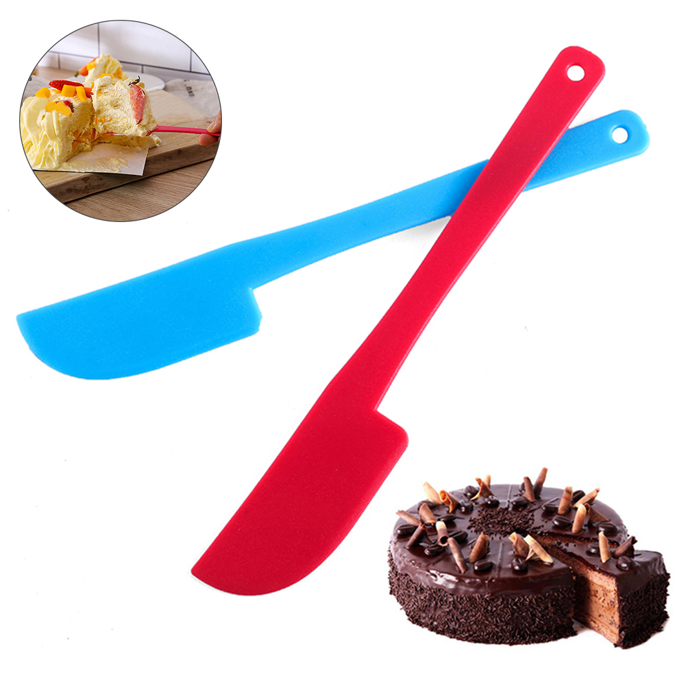 Venicenight nhựa que phết bơ kem lên bánh bột trộn scraper Knife bàn chải dụng cụ làm bánh