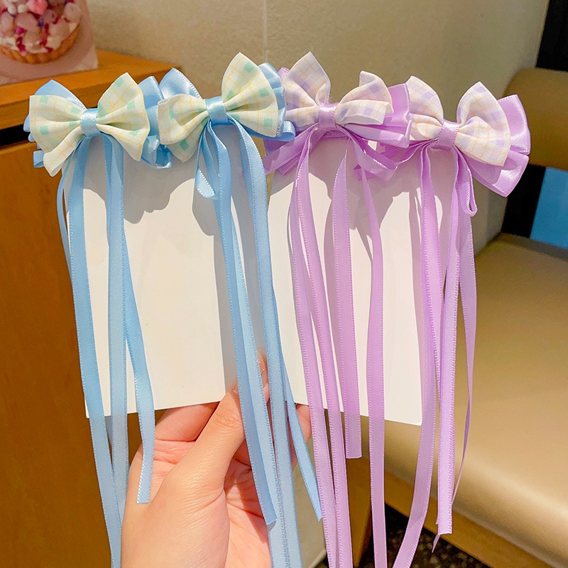 Cặp Nơ Cài Tóc Xinh Xắn Cho Bé Gái