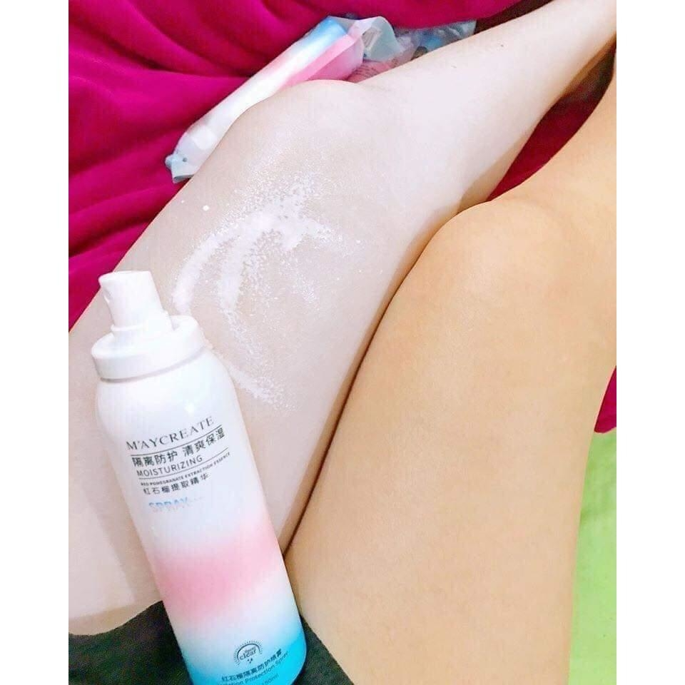 Xịt Chống Nắng Maycreate 150ml Trắng Da Nội Địa Trung