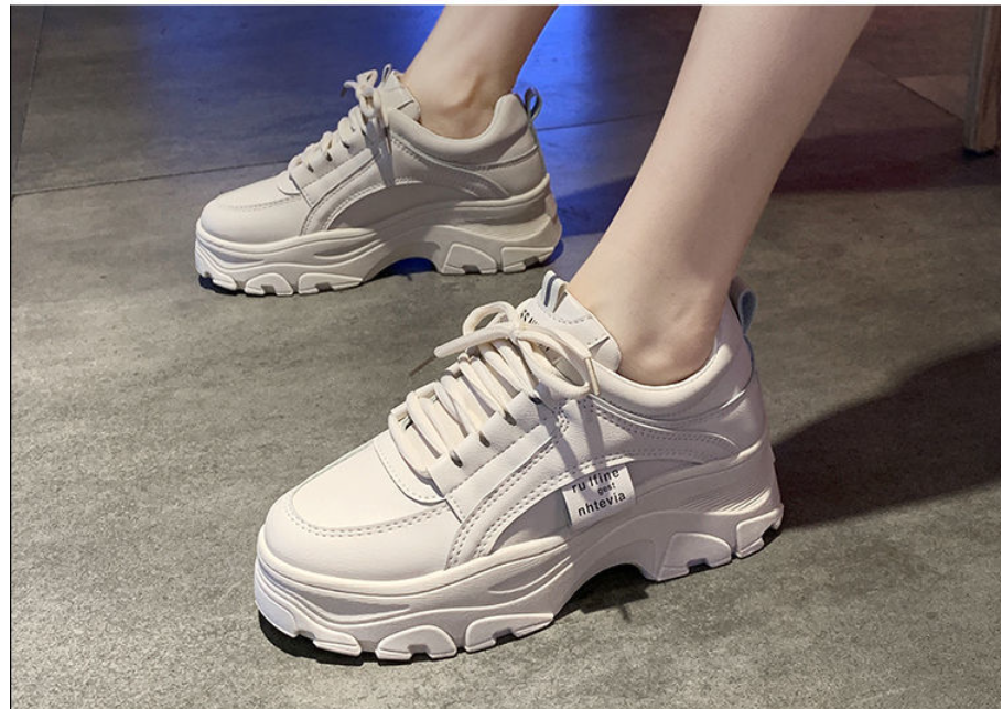 giày thế thao trắng nữ Ulzzang 907
