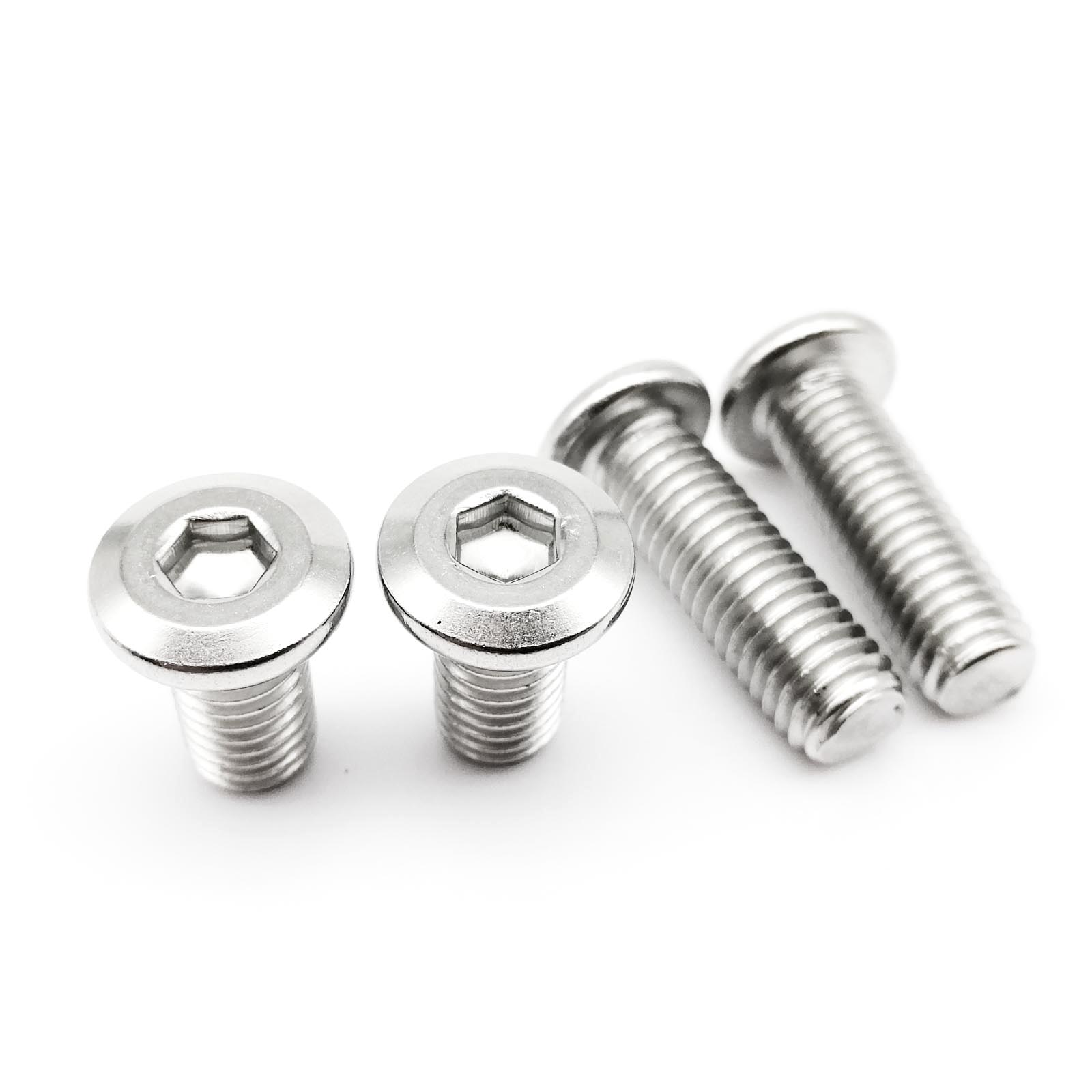 M3 M4 M5 M6 M8 304 Stainless Steel Large Flat Hex Hexagon Socket Allen ...