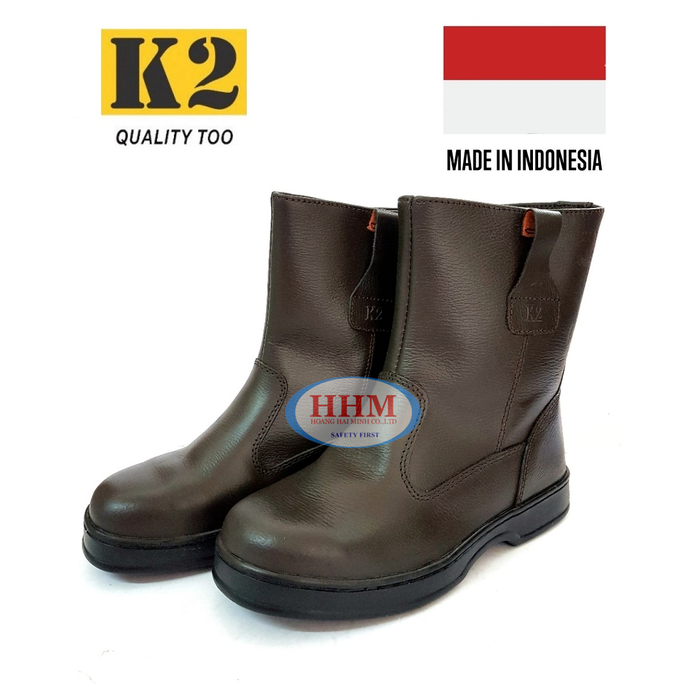 Ủng da bảo hộ cao cấp K2 TE2005K - Indonesia