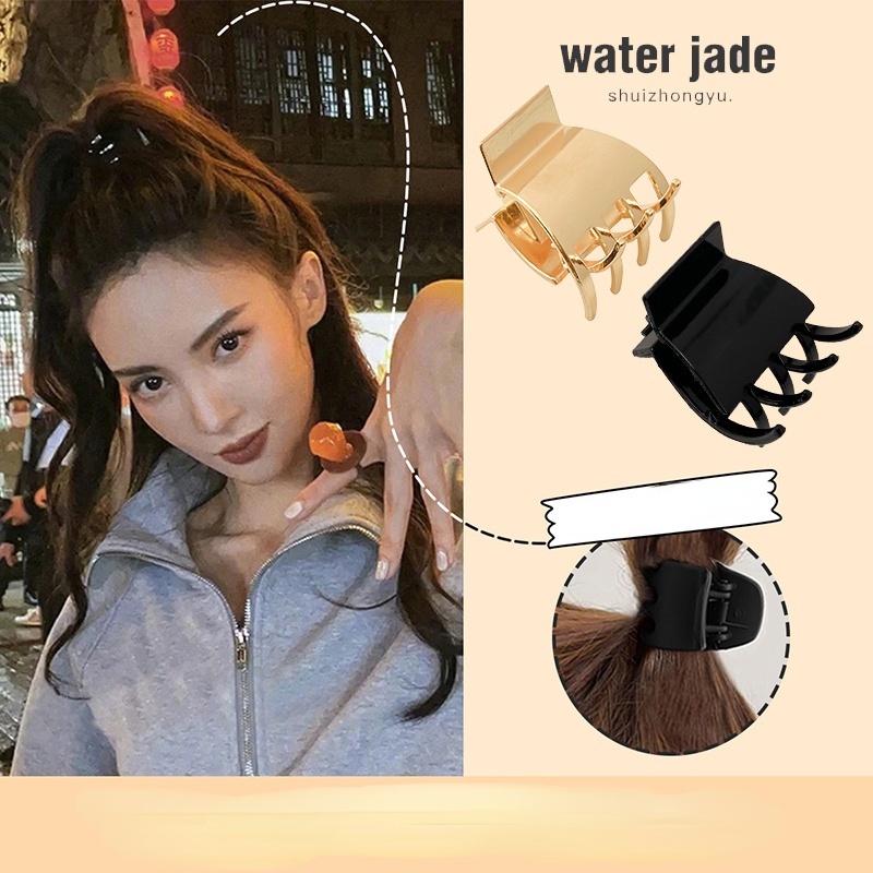 Acrylic Plastic Hairpin, Simple Cute Design, Korean Style
