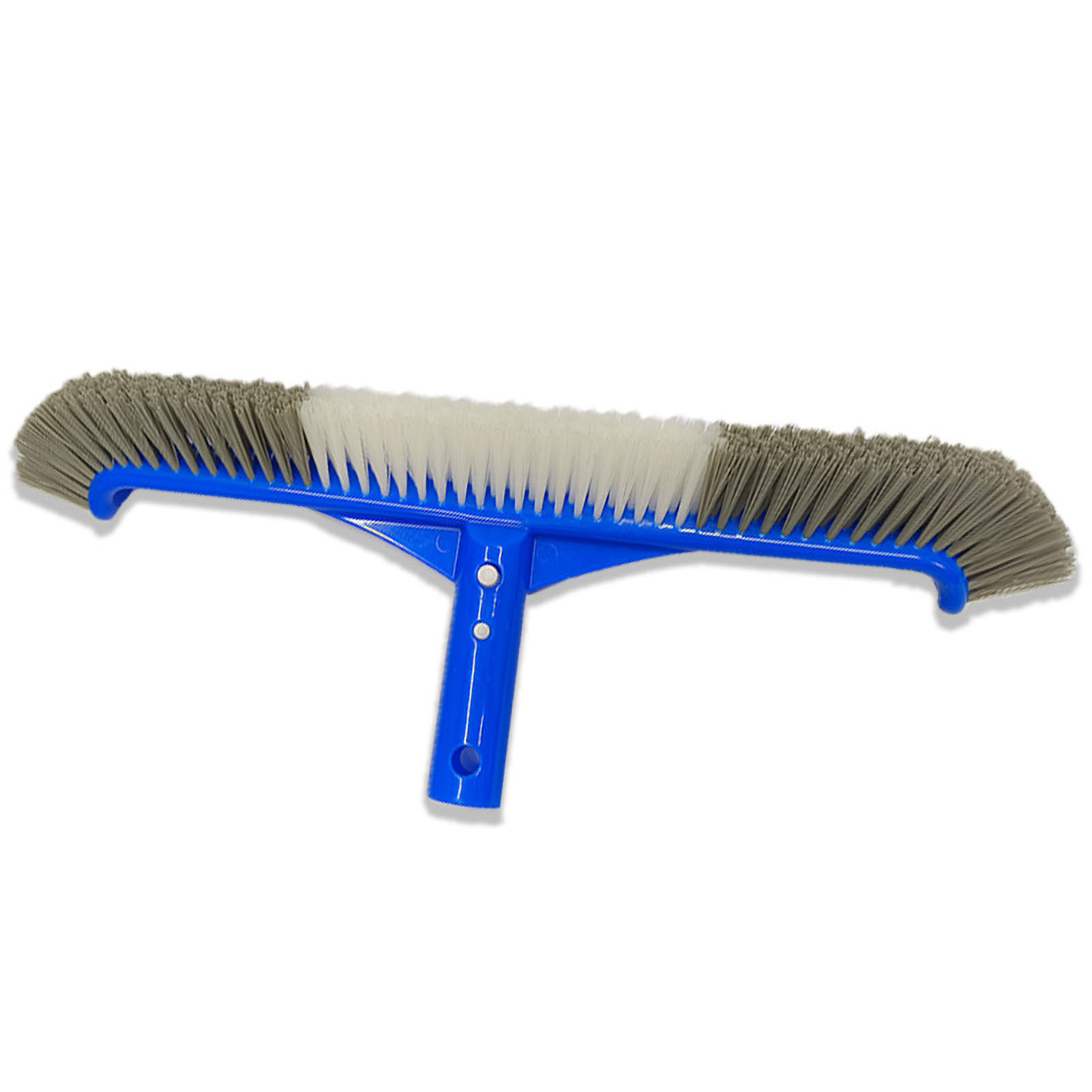 EMachinery High-density Bristles Pool Cleaner Swimming Pool Cleaning Brush High-efficiency Pool Tile Scrub Brush with Stiff Bristles Heavy Duty Curved Design for Universal Swimming Pools
