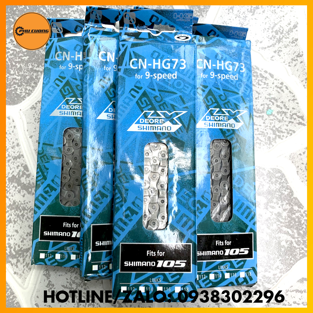 Sên xe đạp - Xích SMN HG73-116L 9 Tốc