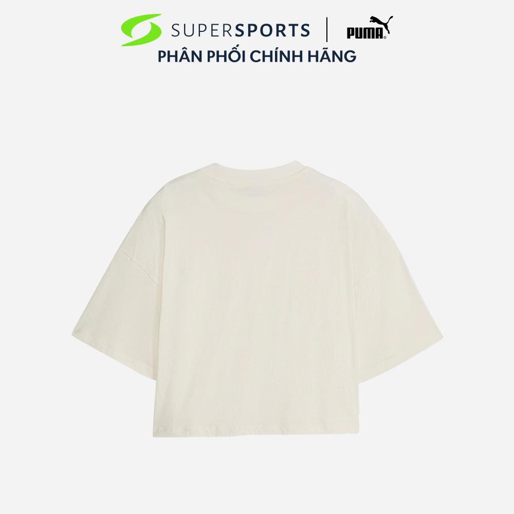 PUMA Áo thun thể thao nữ Classics Oversized - 62138199