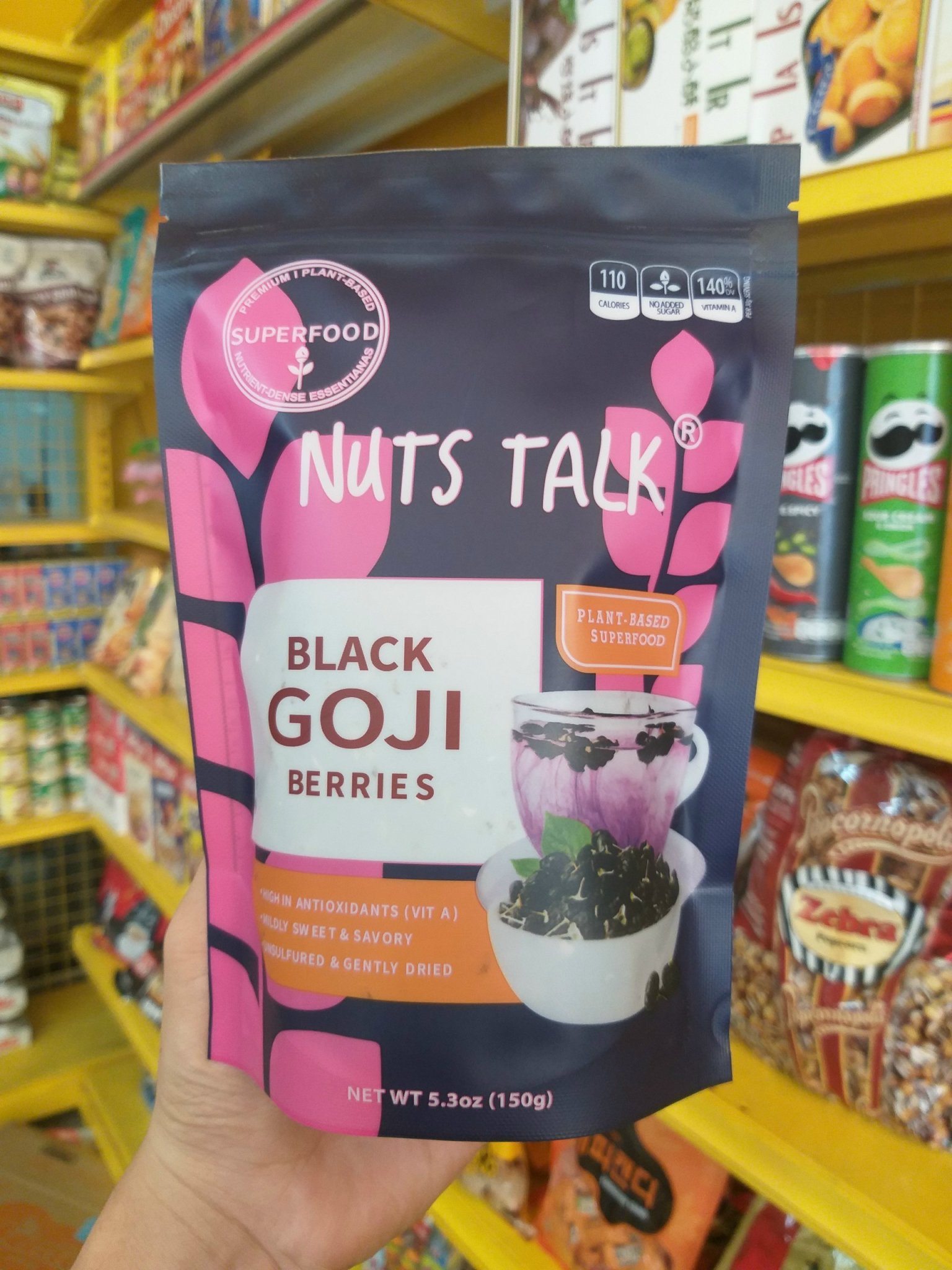 [GÓI 150G] Hắc Kỷ Tử NUTS TALK Black Goji Berries