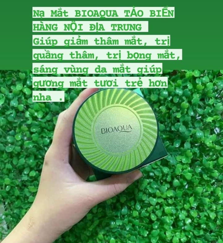 MẶT NẠ MẮT BIOAQUA XANH