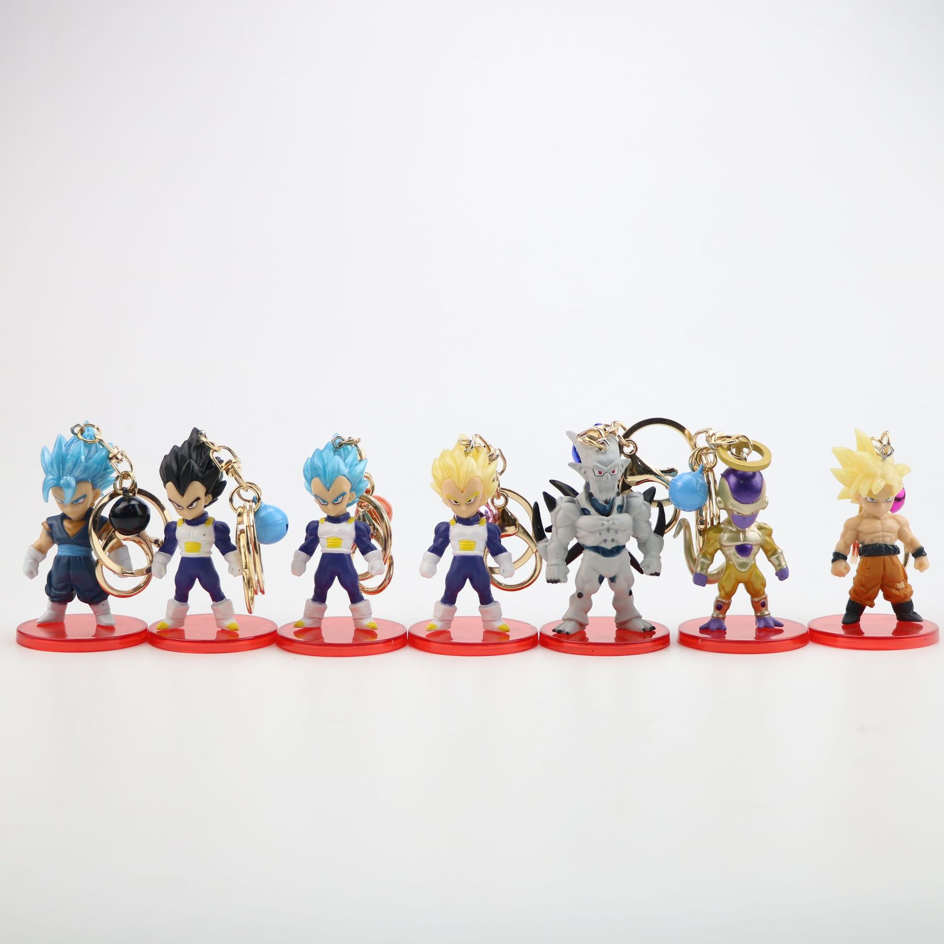 Móc chìa khóa chibi mô hình Dragon Ball hàng mới ra siêu nét, dễ thương