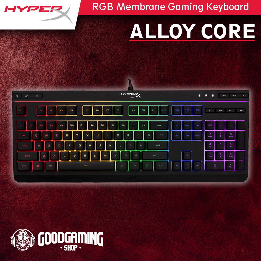 Alloy Core RGB - Membrane Gaming Keyboard – HyperX