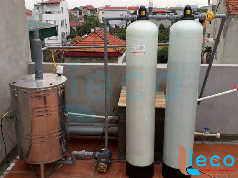 Bộ trộn khí Oxy xử lý nước nhiễm sắt