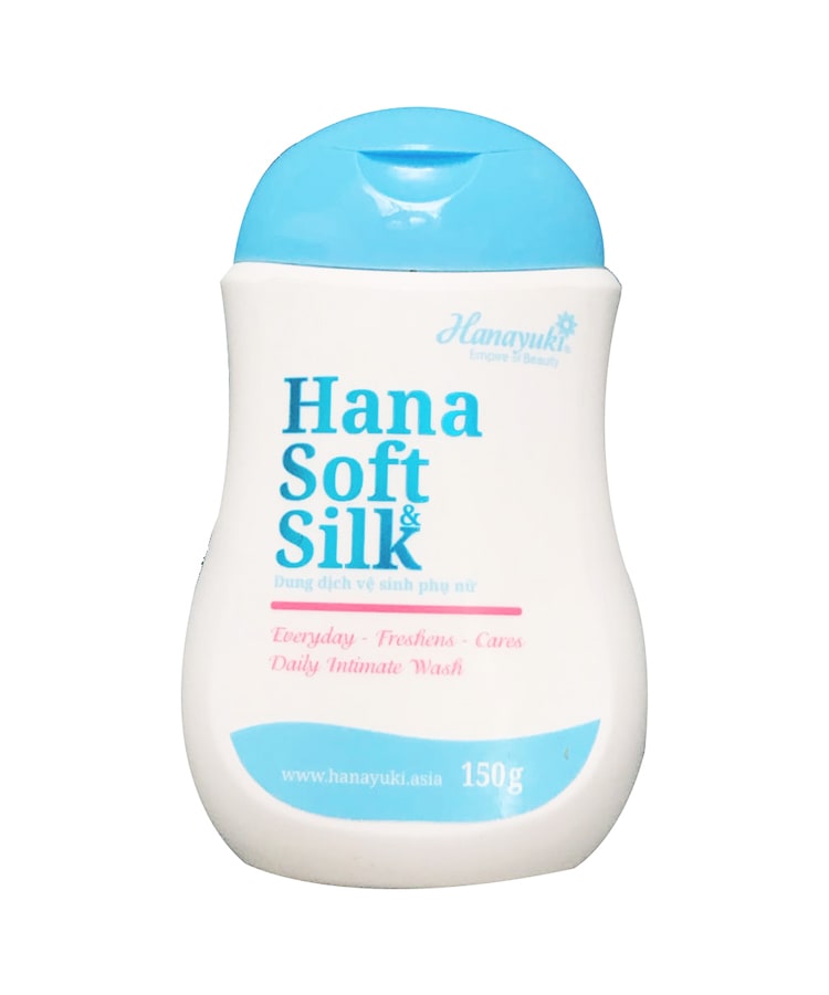 [Chính Hãng]Dung Dịch Vệ Sinh Phụ Nữ Hana Soft Silk Hanayuki 150ml