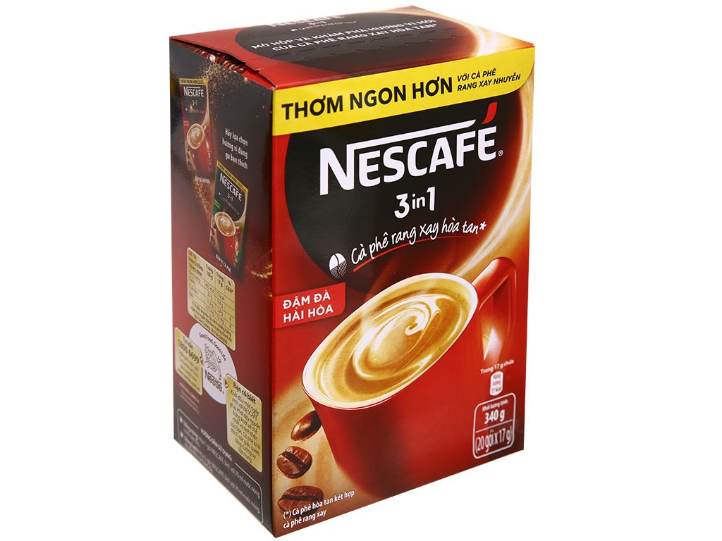 Nescafe 3in1 đậm đà hài hòa 340g
