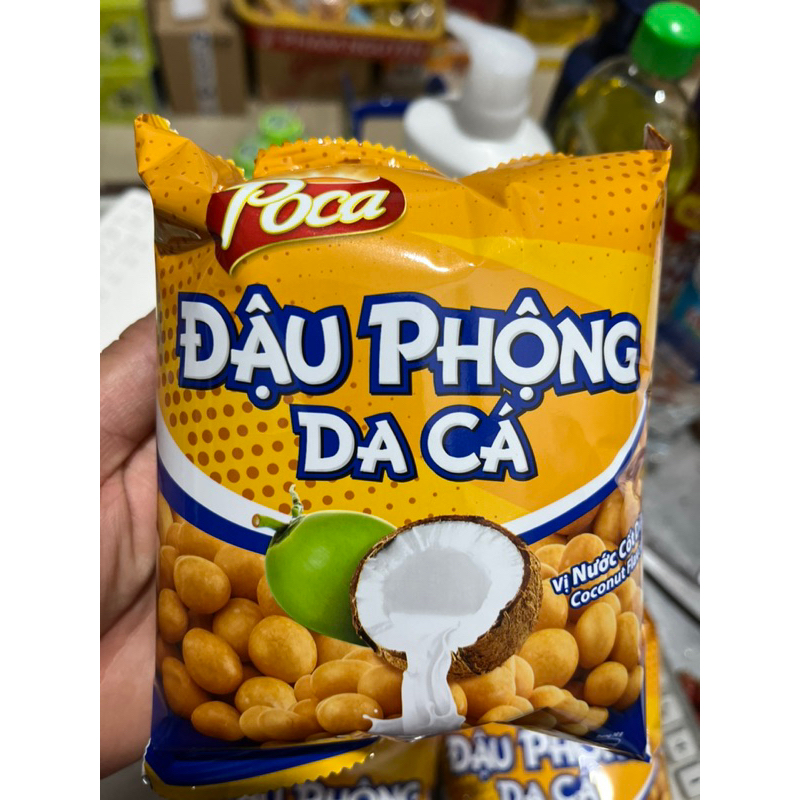 Đậu phộng da cá Poca vị nước cốt dừa 90g của Pepsico