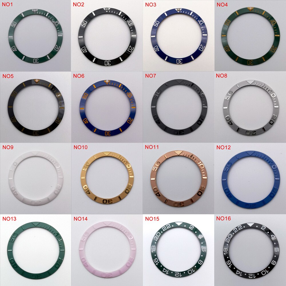 38Mm Watch Ring High Quality Ceramic Bezel Insert For 40Mm Watch Case Accessories Inner Diameter 30.5Mm