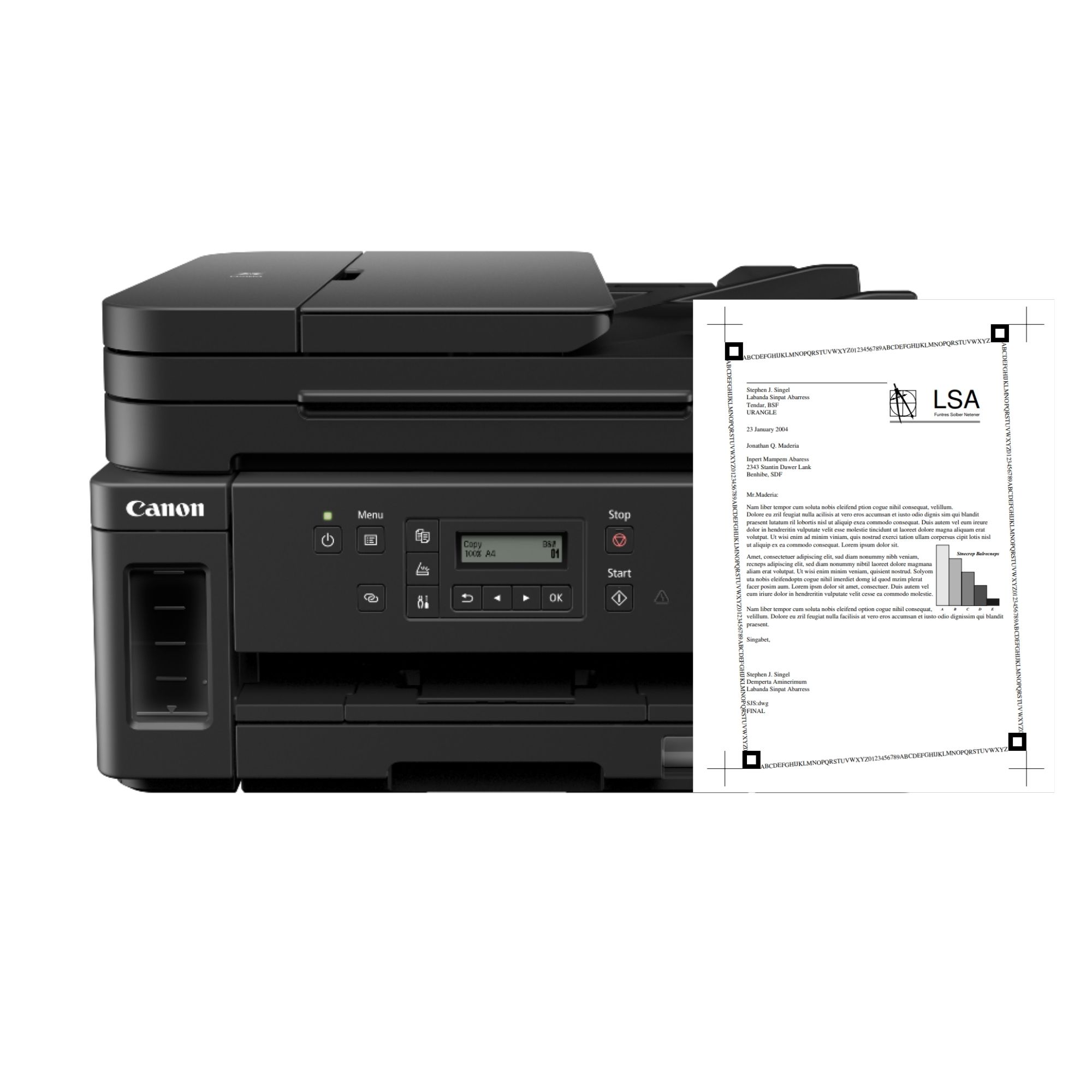 Canon Pixma Gm4070 Aio All In One Refillable Ink Tank Direct Wireless Network Monochrome Printer For High Volume Printing Lazada