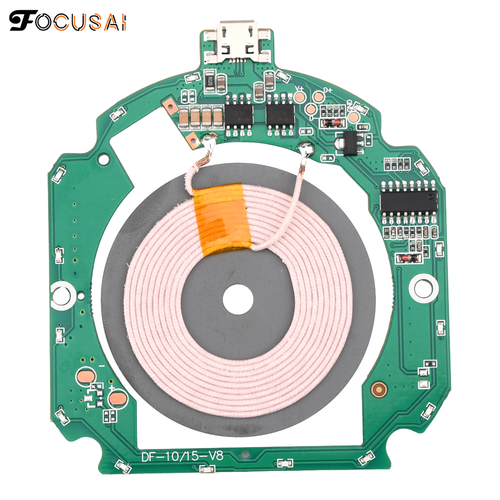 FocusAi 10-15W high power PCBA fast charging wireless charger transmitter module 5V9V12V