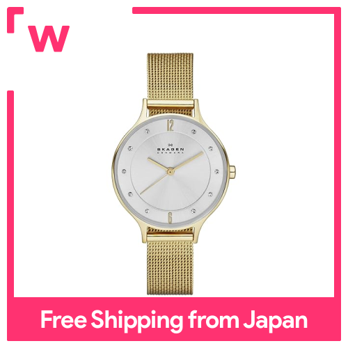 SKAGEN skw2150 Anita Gold Dial Gold-tone Mesh SKW2150 Anita Gold